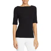 Ralph Lauren T-shirt 'JUDY' svart