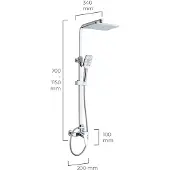 EDM 1144 Duschset
