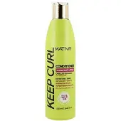 KATIVA Hydrate, adoucit et définit les vagues, améliorant le ressort de la boucle. Aligne les cuticules, favorisant l’éclat naturel dans grön