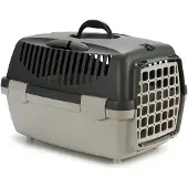 Stefanplast Zolux transportbur för hund/katt GULLIVER 1 plastdörr grå