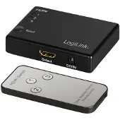 Logilink HD0042, HDMI, ABS, Sortera, 60 Hz, 1080p, 36 Bit