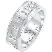 KUZZOI Ring silver