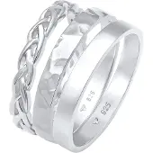 Elli Ring 'Organic' silver