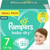 Pampers Baby-Dry Storlek 7 (15+kg) 20 st.