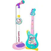 Reig Musicales Hello Kitty And Micro Set Gitarr