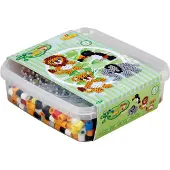 Hama maxi pärlbucket 600 st + 2 stiftplattor