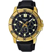 Casio Klocka - - S7201606 - Läder - 49 mm - Vattentålighet 5 atm