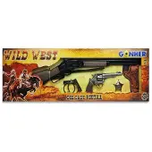 Cpa Toy Vilda Västern-set Revolver Och Gevär 8 Skott