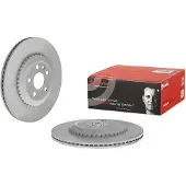 Brembo Bromsskiva 09.D241.23 bak, ventilerad, 1 Stycke