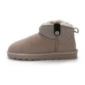 Gooce Snöboots 'Mirha' beigemelerad / taupe / svart