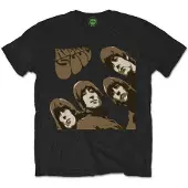 Ginza.se The Beatles: Unisex T-Shirt/Rubber Soul Sketch (Black) (Large)