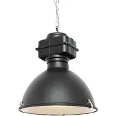 QAZQA Industriell pendellampa svart 53,5 cm - Sicko