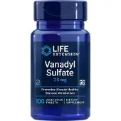 Life Extension Vanadylsulfat från , 100 Vegetariska tabletter