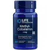 Life Extension - Methylcobalamin Variationer 1mg - 60 vegetarian lozenges