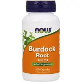 Now , Burdock Rot, 430 mg, 100 Veg Kapslar