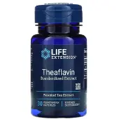Life Extension , Theaflavin, Standardiserad Svart Te Extrakt, 30 Vegetariska Kapslar (400 mg per Kapsel)