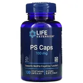 Life Extension , PS-kapslar, 100 mg, 100 Vegetariska kapslar