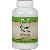 Now - Guar Gum, 100% Pure Powder - 227 grams