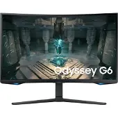 Samsung Odyssey G6 S32BG650EU - G65B Series - LCD-skärm - Smart - spel - böjd - 32" - 2560 x 1440 QHD @ 240 Hz - VA - 350 cd/m² - 2500:1 - DisplayH...