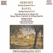 Naxos Debussy/Ravel: Stråkkvartett 1 & F-dur