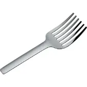 Alessi Tibidabo Spagettigaffel - Serveringsbestick Rostfritt Stål