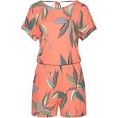 s.Oliver Jumpsuit opal / smaragd / korall / ljusorange
