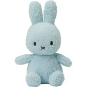 Bon Ton Toys Gosedjur - 23 cm - Miffy Sitting - Light Blue - - One Size - Gosedjur