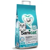 Sanicat Clumping White Active Marseille Soap kattsand