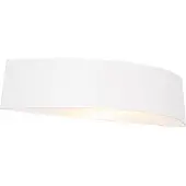 QAZQA Modern utomhusvägglampa vit IP44 - Caz
