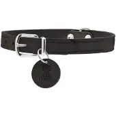 Hunter Aalborg läderhalsband - Storlek 47