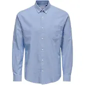 Only & Sons Skjorta 'Alvaro' rökblå