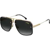 Carrera Aviator Mens Gold Black Grey Gradient Solglasögon