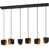 Eglo Hänglampa Serenara, dimbar, Svart, Vardagsrum / matsal, Metall, Modern, Pendellampa