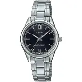 Casio Ltp-v005d-1b2 34mm Quartz Analogical Damklocka