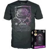 Funko POP! Förundran Black Panter Kortärmad T-shirt