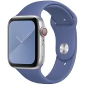 Apple Äkta klockarmband Sport Band Silikon 44MM för iWatch Blue