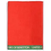 Benetton Strandhandduk - UNITED COLORS OF BENETTON - Casa - 90 x 160 cm - 100% Bomull - Röd röd