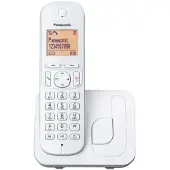 Panasonic KX-TGC210SPW trådlös telefon i vitt amber