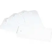 Raadhuis Etiketter med upphängningsögla 55 x 120mm vit | 250st