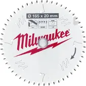 Milwaukee Sågklinga för trä 4932479087; 165x20x1,6 mm; Z52