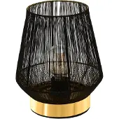 Eglo ESCANDIDOS bordslampa E27 H260 svart/mässing
