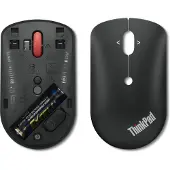 Lenovo ThinkPad Compact WiFi mus Bluetooth Optisk Svart 4 Knappar 800 dpi, 1600 dpi, 2400 dpi