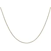 None Guldkedja pansar 0.9mm 50 cm 14k guld GD025/50