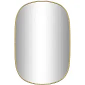 vidaXL Väggspegel guld 60x40 cm