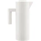 Alessi Plissé Termoskanna Vit