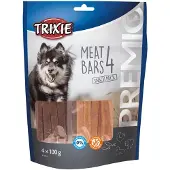 Trixie Köttbarsutmärkelse Kyckling/anka/lamm/lax 4 Enheter