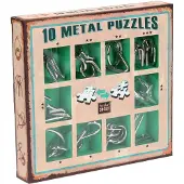 Eureka Metallpussel 10 delar Green set