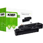 KMP Toner Ersätter HP HP 201X (CF400X) Kompatibel 2-pack Svart 2800 sidor H-T215DX 2536,3021