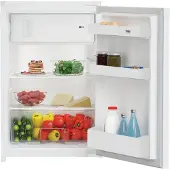 Beko B1754N - Kylskåp med frysfack - inbyggd - bredd: 54.5 cm - djup: 54.5 cm - höjd: 86.6 cm - 110 liter - Klass E - vit