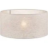 Duolla Lampskärm Roller, grå, Ø 50 cm, höjd 24 cm Roller , Aluminium / grå / zink, Textil / tyger / siden